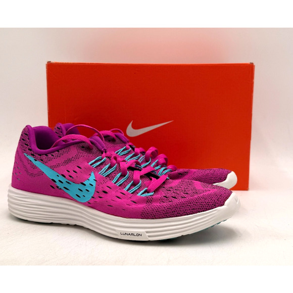Nike LUNARTEMPO Women's NEW Running Sneakers Purple US Size 8.5 - Picture 1 of 11
